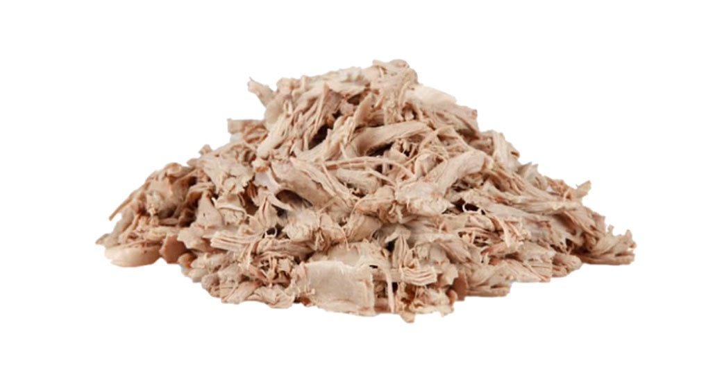 Shredded duck