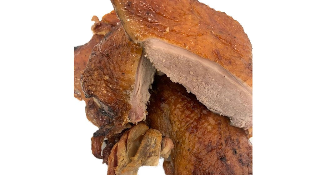 Boneless roasted duck