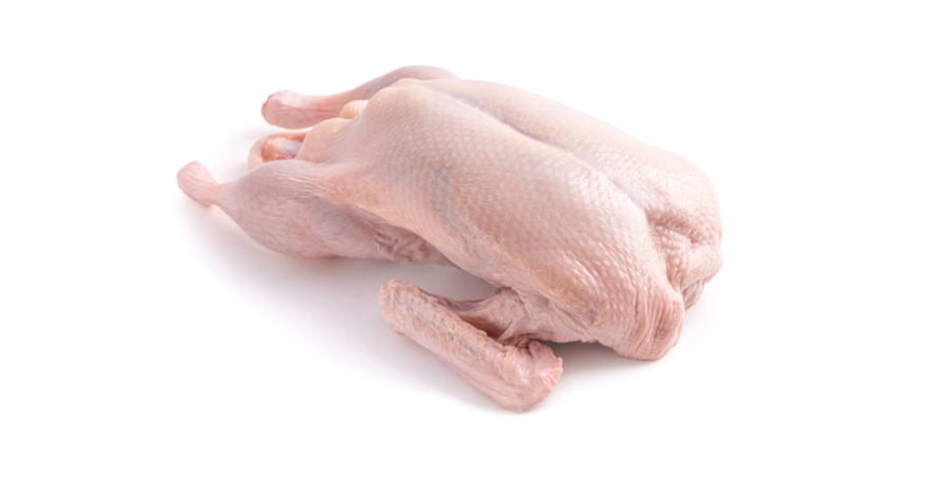 Frozen whole duck